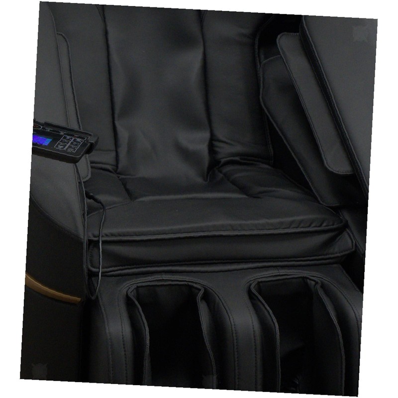 Global Home Black Massage Chair with Tablet Control, Shiatsu Kneading &