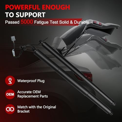 Electric Tailgate Power Lift Support Shock Struts, Compatible BB5Z-14B351-A gallery