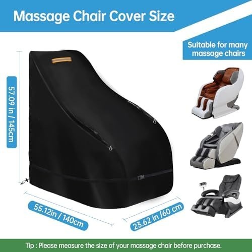 Massage Chair Cover Waterproof Outdoor，Heavy Duty 420D Massage Chair Full Body C gallery