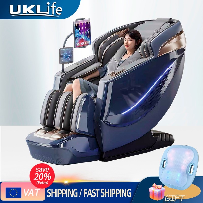 UKL Duke II Pro 6D+ Dual-Core Zero Gravity Full Body SL-Track AI Massage Chair