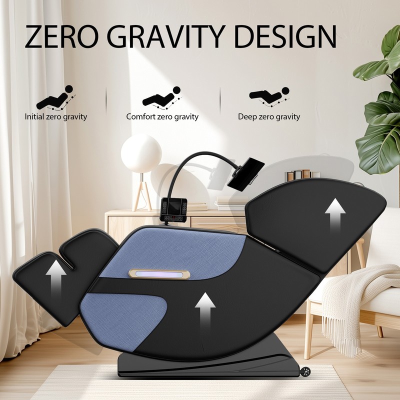 Full Body Massage Chair L Track Zero Gravity Shiatsu Massage recliner w/5 Modes gallery