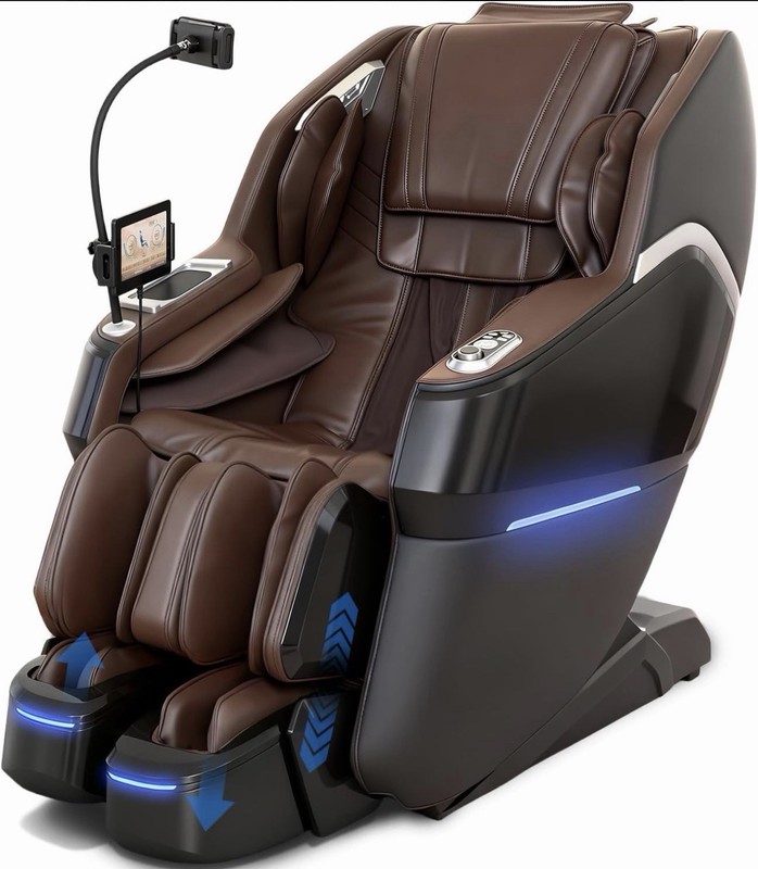 Motored 4D Massage Chair Full Body Shiatsu Recliner