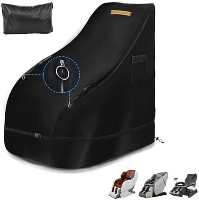 Massage Chair Cover Waterproof Outdoor，Heavy Duty 420D Massage Chair Full Body C