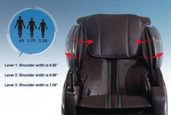 Open Box Osaki OS-4000CS Massage Chair Recliner Brown with One Year Warranty gallery