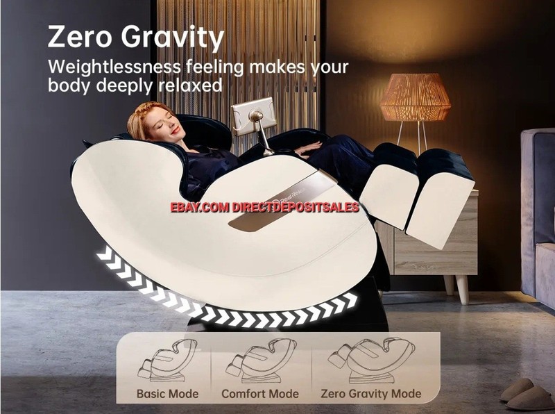 Luxury Full Body Zero Gravity Massage SL Chair Heating Head Foot 🇺🇸 USA STOCK gallery