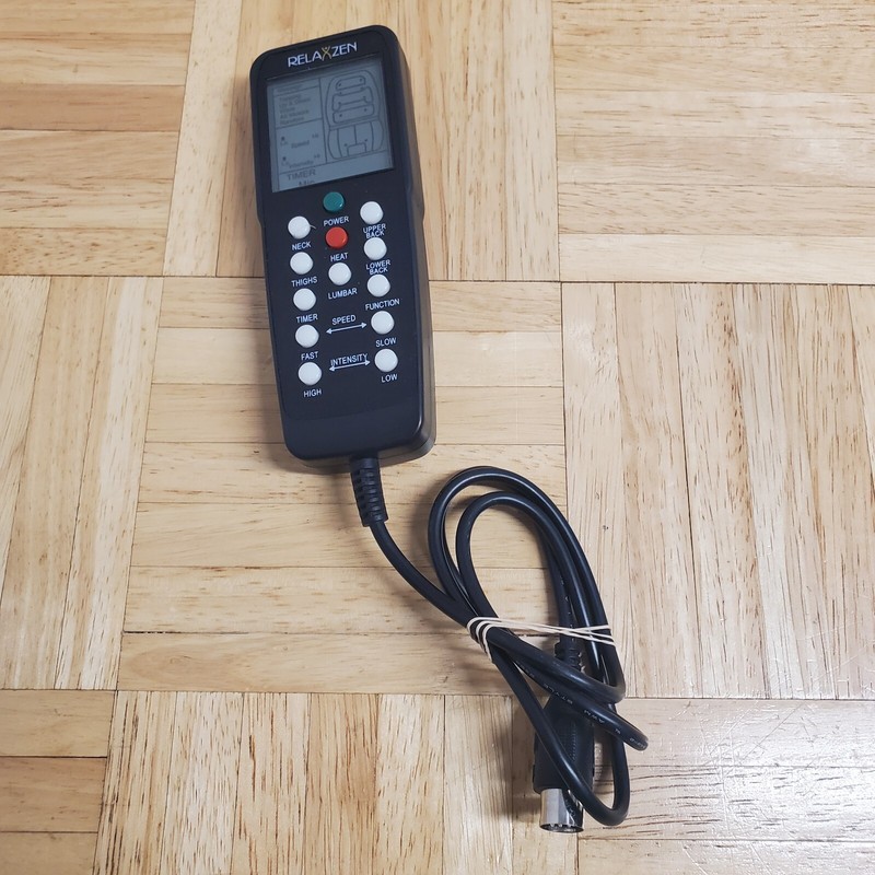 Relaxzen Massage Chair Electric Black Remote Control Model 60-2910 gallery