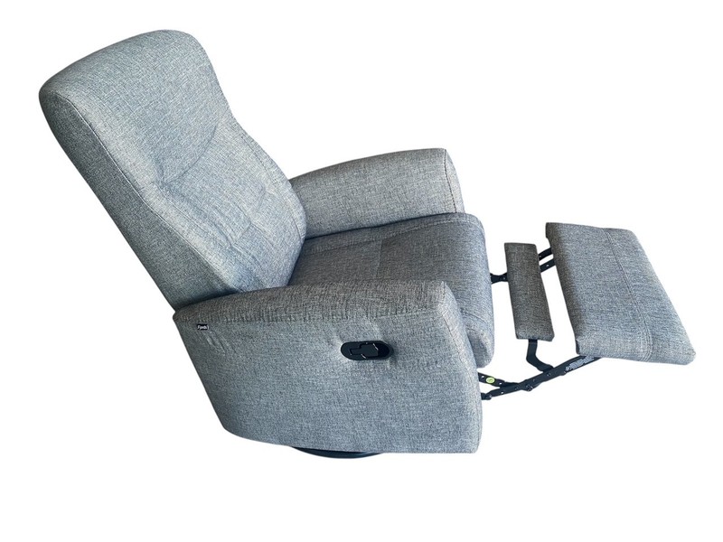 Fjords Oslo Swing Relaxer Manual Recliner Chair in Dream Mole Fabric gallery