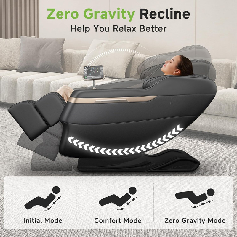 2025 Full Body Massage Chair, Zero Gravity Shiatsu Massage Chair Recliner, Foot gallery
