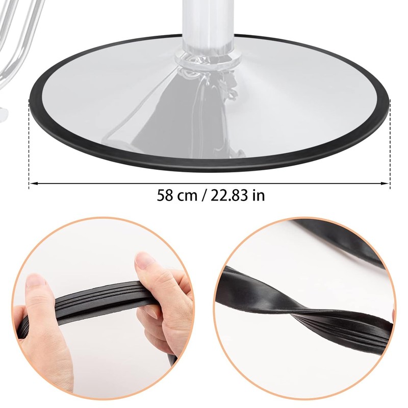 Hydraulic Base Ring Gasket for Barber Chair Salon Styling Chair Repair Parts gallery