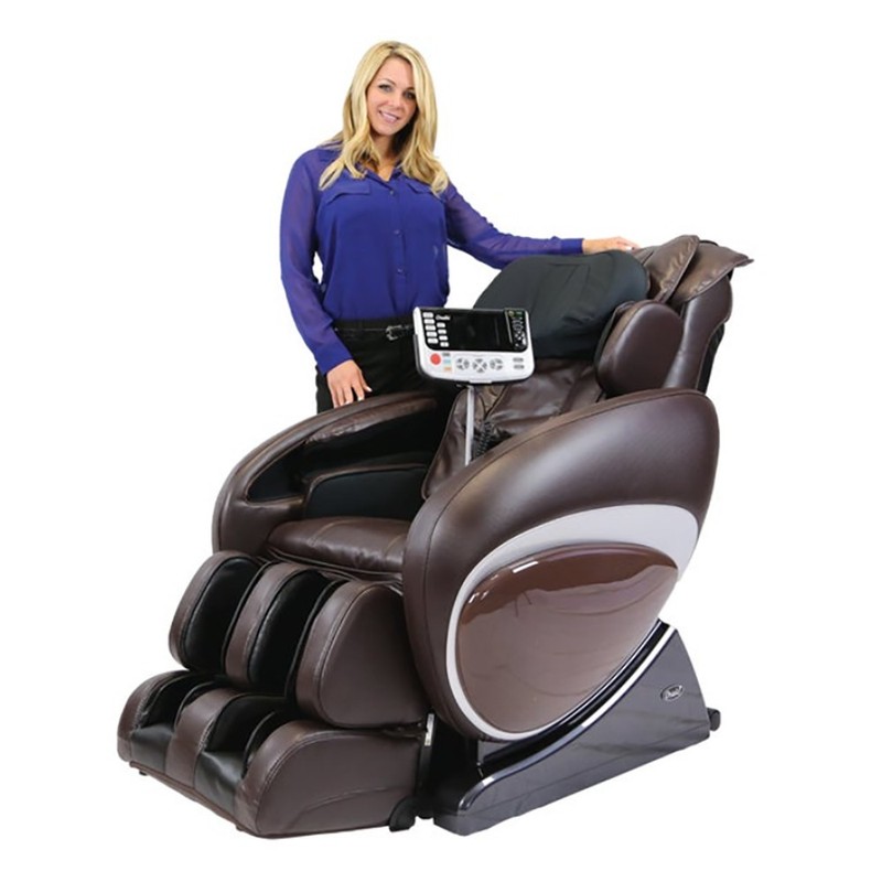 Osaki OS-4000T Zero Gravity Computer Body Scan Reclining Massage Chair, Black gallery
