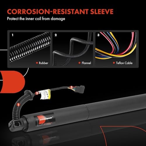 Rear Left Power Hatch Lift Support Compatible with Ford Explorer/Police gallery