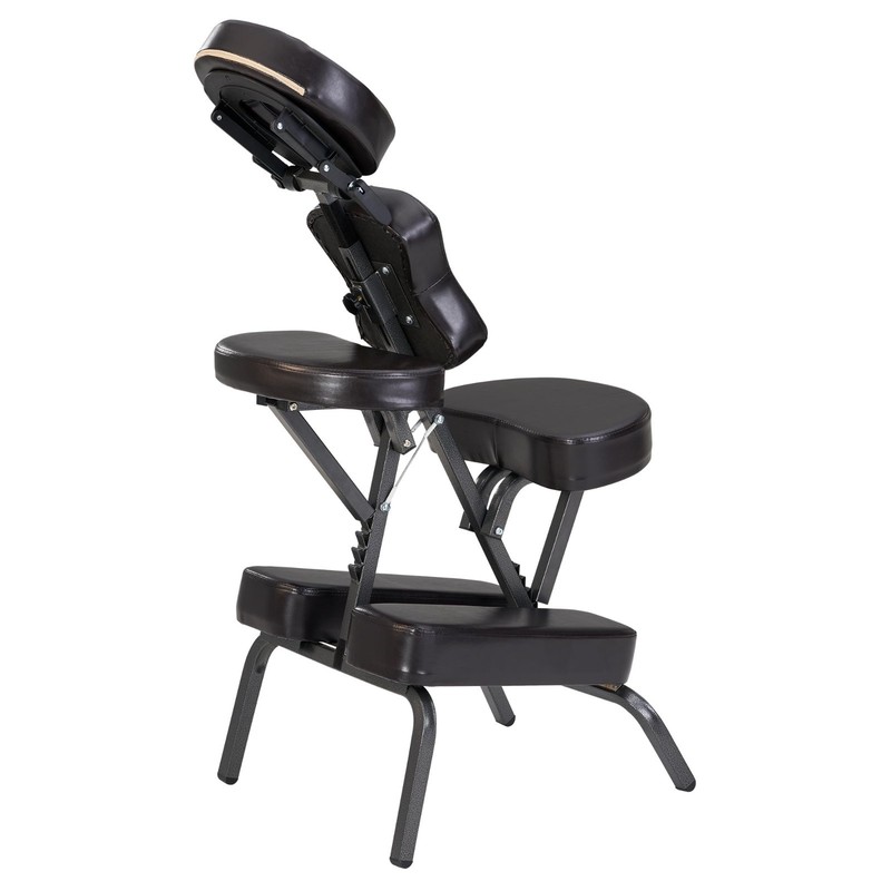 Portable Full Body Massage Chair - Lightweight, Adjustable, Folding with Carry C gallery