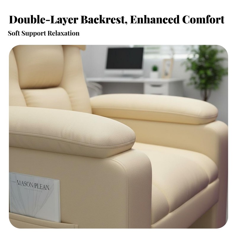 Single Person Lazy Sofa Thickly Padded Ergonomic Gaming Recliner Easy Assembly gallery