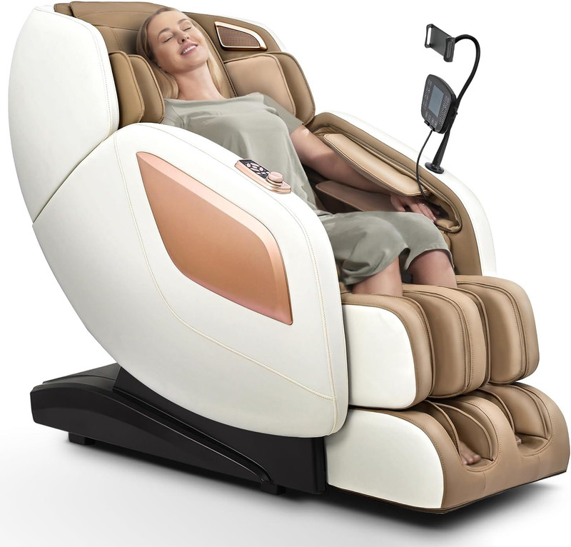 Massage Chair Full Body with Heat, Full Body Zero Gravity Shiatsu Massage Chair,