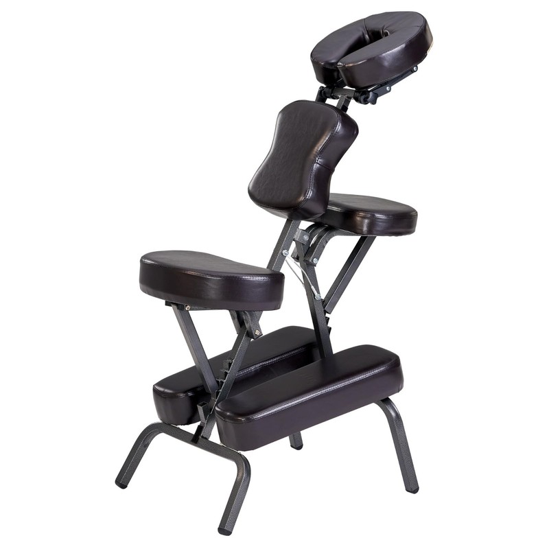 Portable Full Body Massage Chair - Lightweight, Adjustable, Folding with Carry C gallery