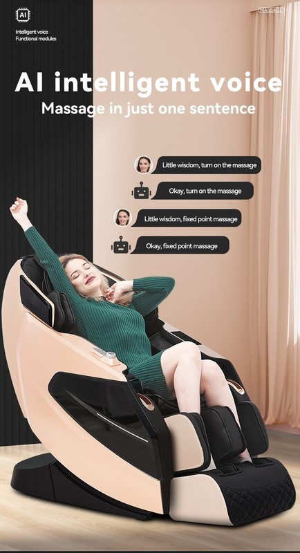 Duke II Pro 4D 10 Modes Full Body Airbags Zero Gravity SL-Track AI Massage Chair gallery