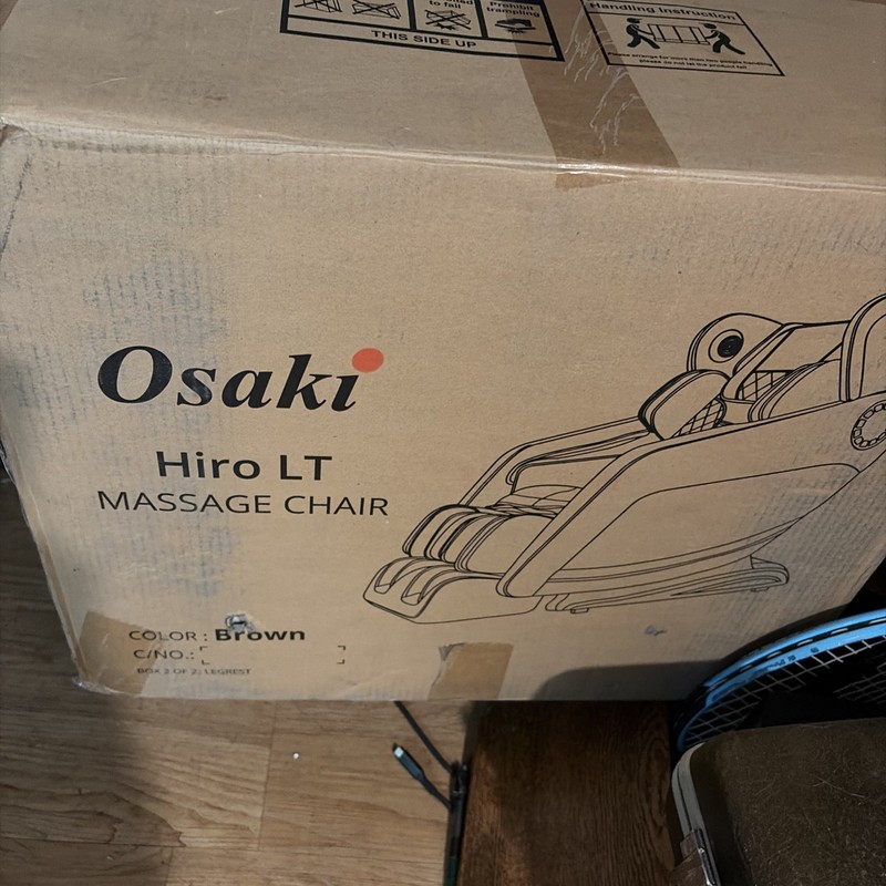 New Osaki AI 3D Envy Massage Chair Footrest - brown*read* gallery