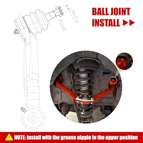 Front Upper Control Arms with 1-4" Lift for Jeep Liberty 2002-2007, 02KJ-14L gallery