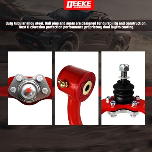 Front Upper Control Arms with 1-4" Lift for Jeep Liberty 2002-2007, 02KJ-14L gallery