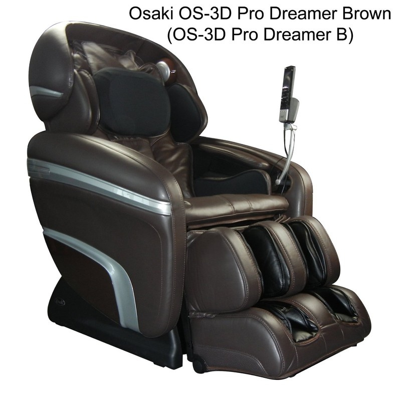 Brown Osaki OS 3D Pro Dreamer Zero Gravity Massage Recliner Chair + 5YR Warranty gallery