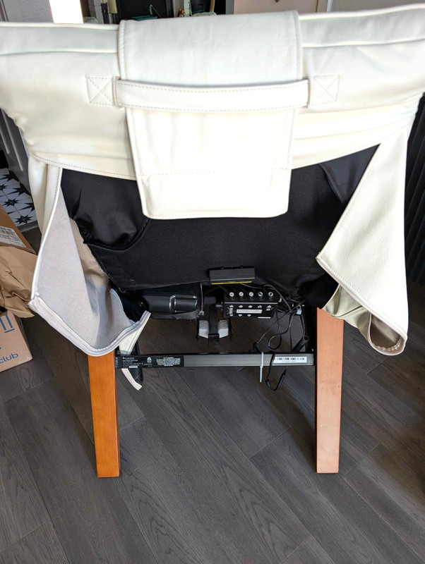Human Touch Gravis ZG Zero-Gravity Leather Massage Chair White gallery