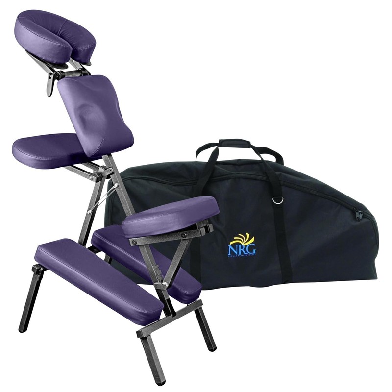 Portable Massage Chair - Fully Adjustable, Lightweight, Compact with Carrying Ca gallery
