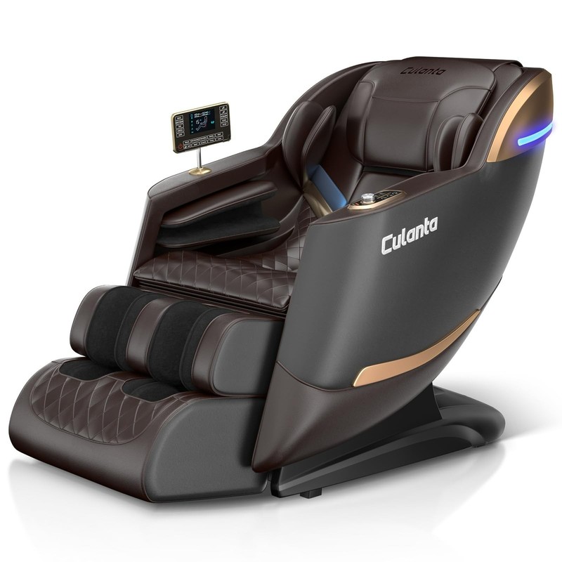 Culanta Full Body Massage Chair, Zero Gravity SL-Track Shiatsu Recliner gallery