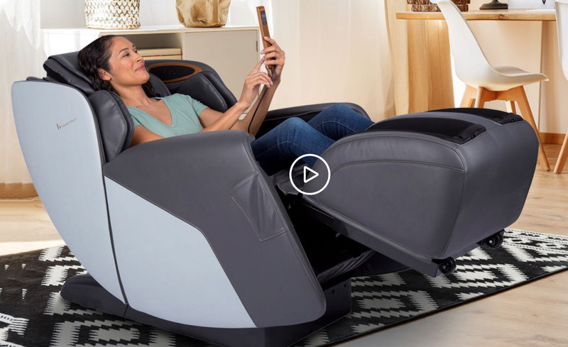 Brand New Human Touch Quius Massage Chair Deluxe, cream, Advanced 3D/4D tech gallery