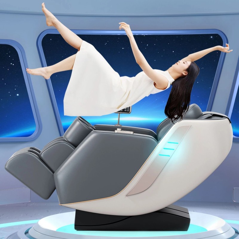8D Zero Gravity Massage Chair Full Body Recliner with Airbags Heating Bluetooth gallery
