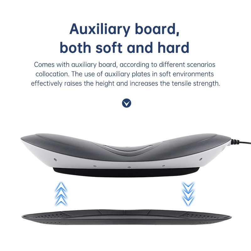 Waist Massager Lumbar Traction Inflatable Hot Compress Back Cervical Stretcher M gallery
