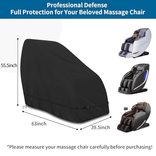 Dustproof Thickened Massage Chair Cover Waterproof Zero Gravity Armchair XL gallery