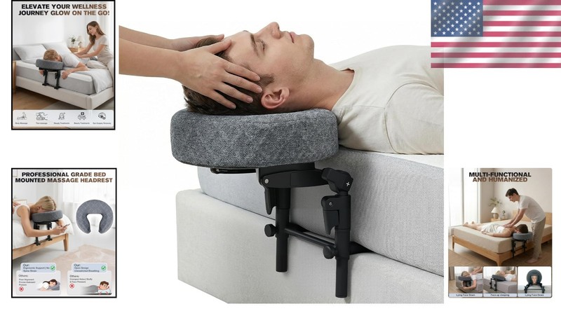 Zero Pressure Face Cradle - Adjustable Massage Headrest for Ultimate Comfort gallery