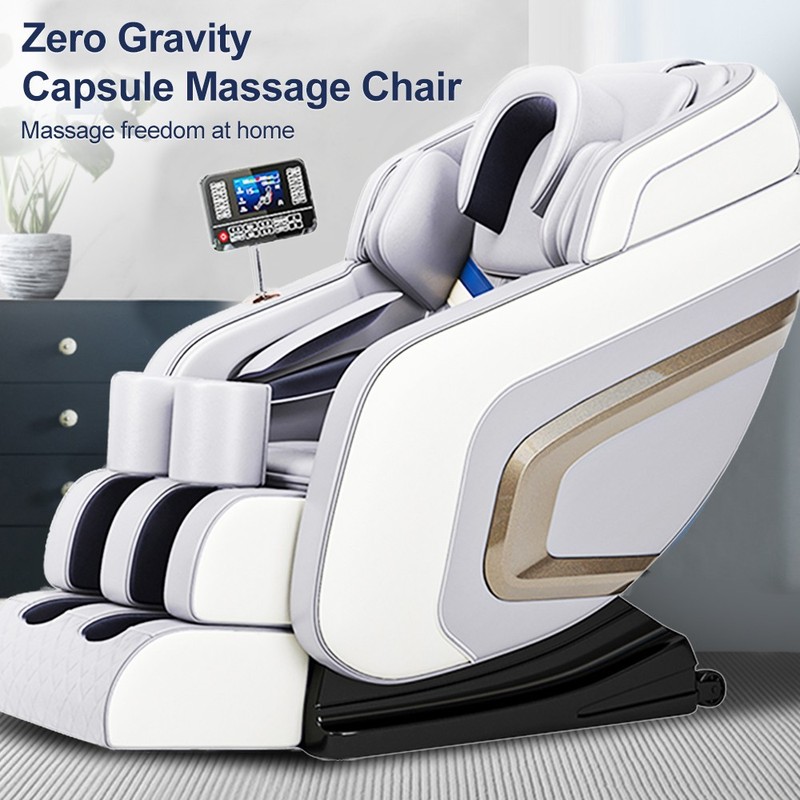 Zero Gravity 8D Points Shiatsu Massage Chair Full Body Heated Airbag Recliner gallery