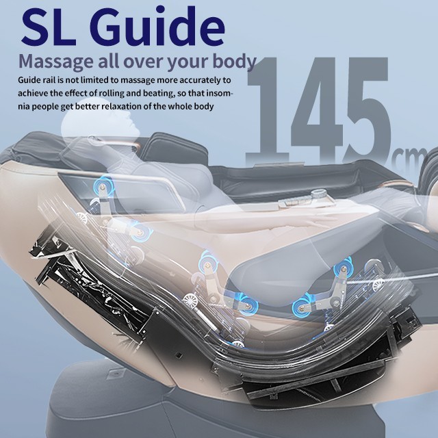 Duke II Pro 4D 10 Modes Full Body Airbags Zero Gravity SL-Track AI Massage Chair gallery
