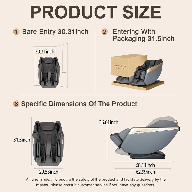 4D Full Body Zero Gravity Massage Chair for Ultimate Relaxation gallery