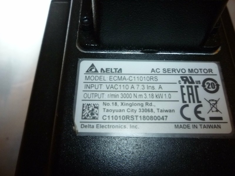 DELTA SERVO ECMA-C11010RS MOTOR gallery