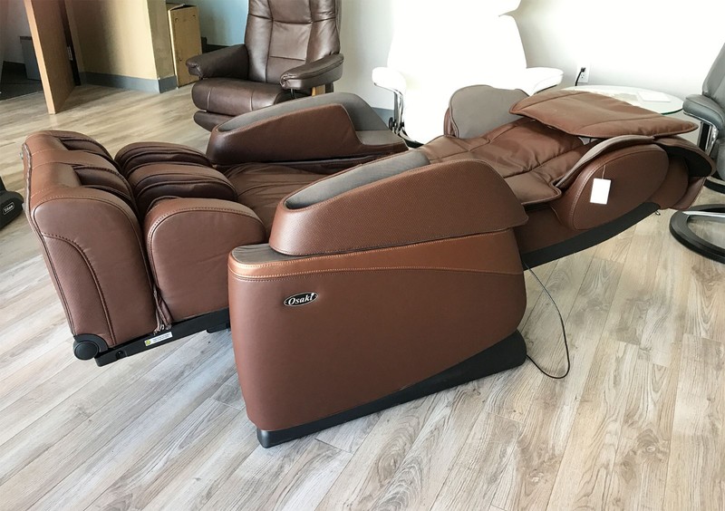 Osaki OS-3700 Massage Chair Recliner + Heat and Calf / Foot Air Massage Brown