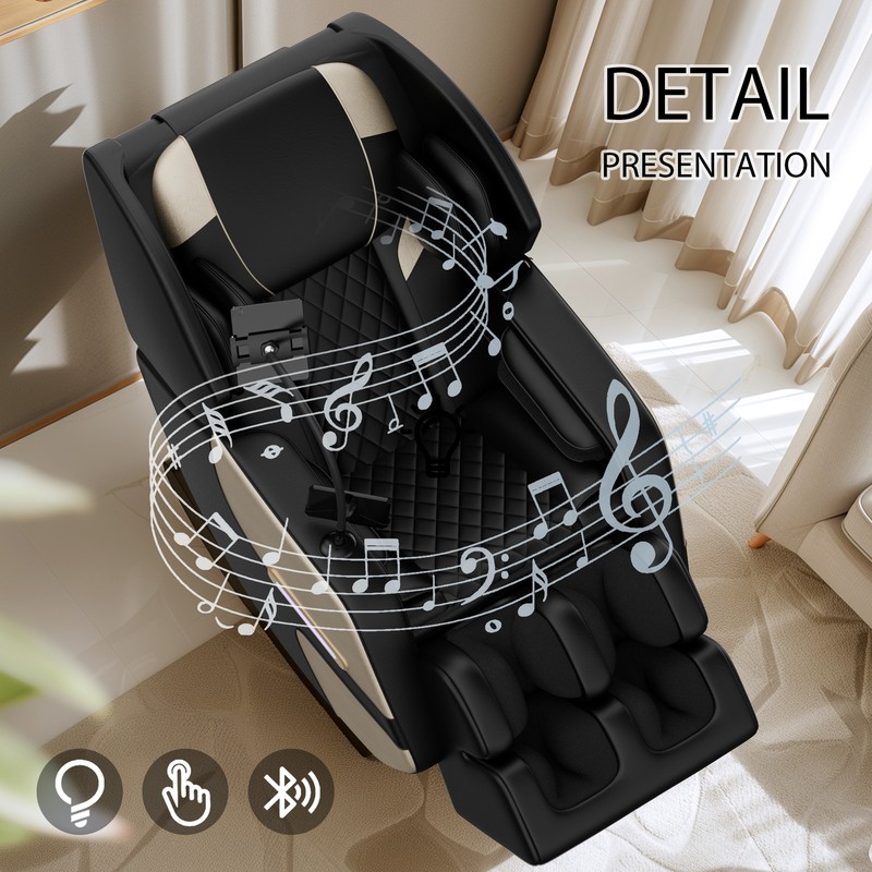 Full Body Massage Chair L Track Zero Gravity Shiatsu Massage recliner w/5 Modes gallery