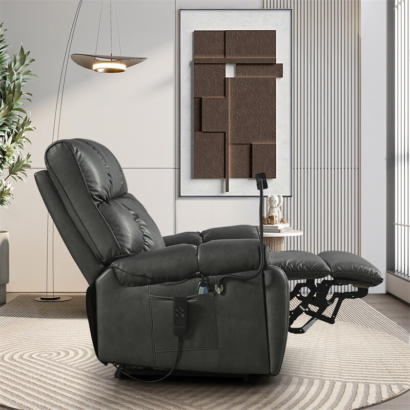 Recliner Chair with Phone Holder Electric Power Lift Recliner Chair for Elderly gallery