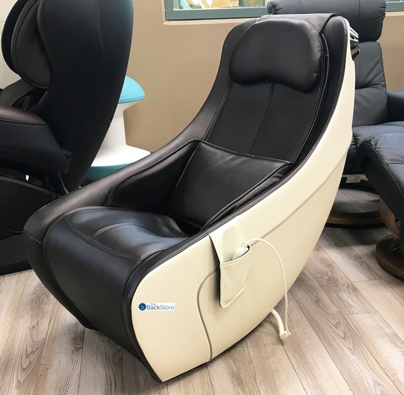 Synca CirC Premium Compact SL Track Massage Chair Soothing Heat Burnt Coffee gallery