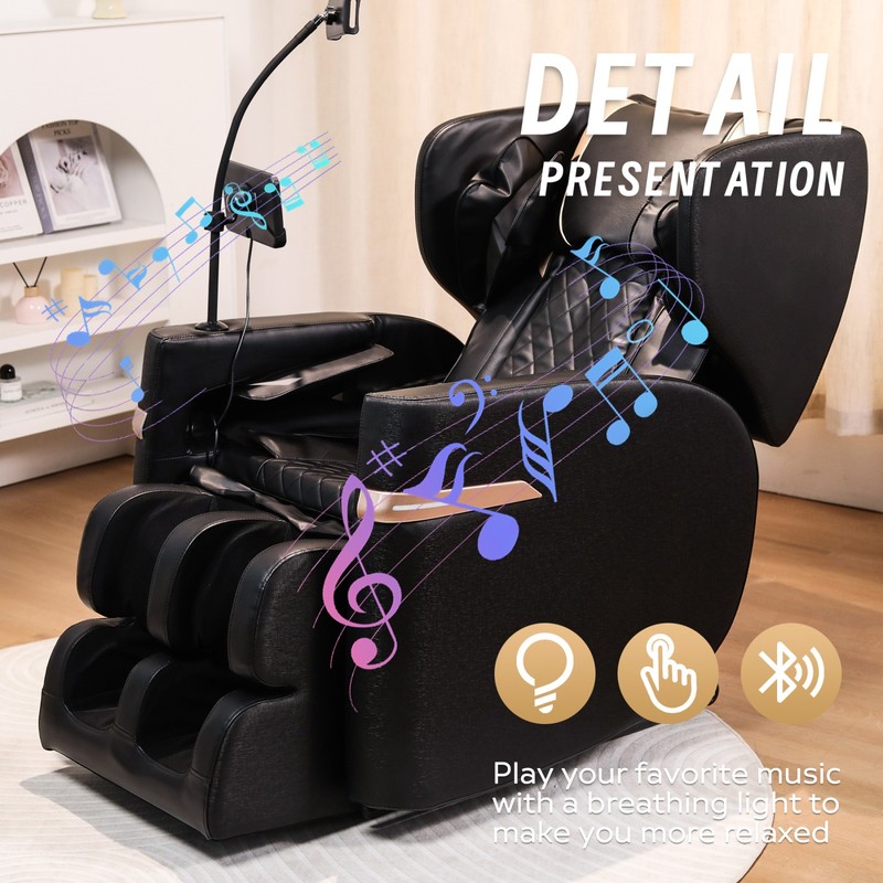 Full Body Massage Chair Recliner with Zero Gravity & Air Pressure gallery