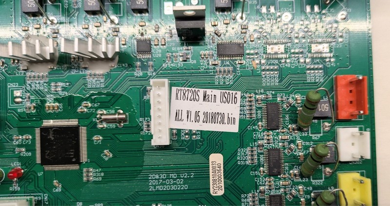 Osaki Ekon Massage Chair Main PCB, Electronic board, Main Board RT8720 gallery