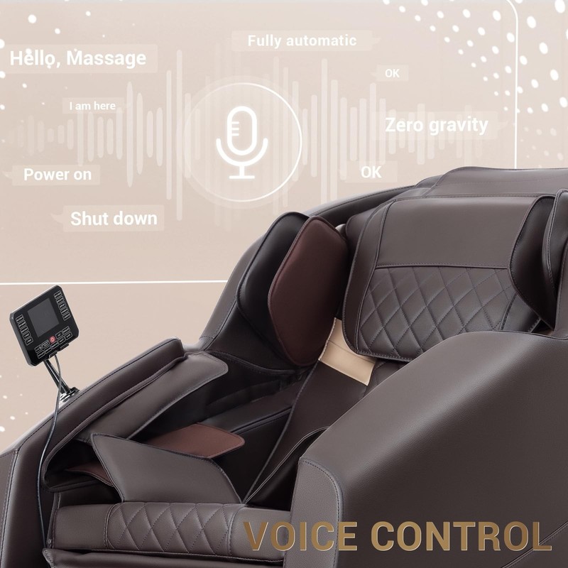 Zero Gravity Full Body Massage Chair, Shiatsu Recliner, 14 Massage Points, Heati gallery