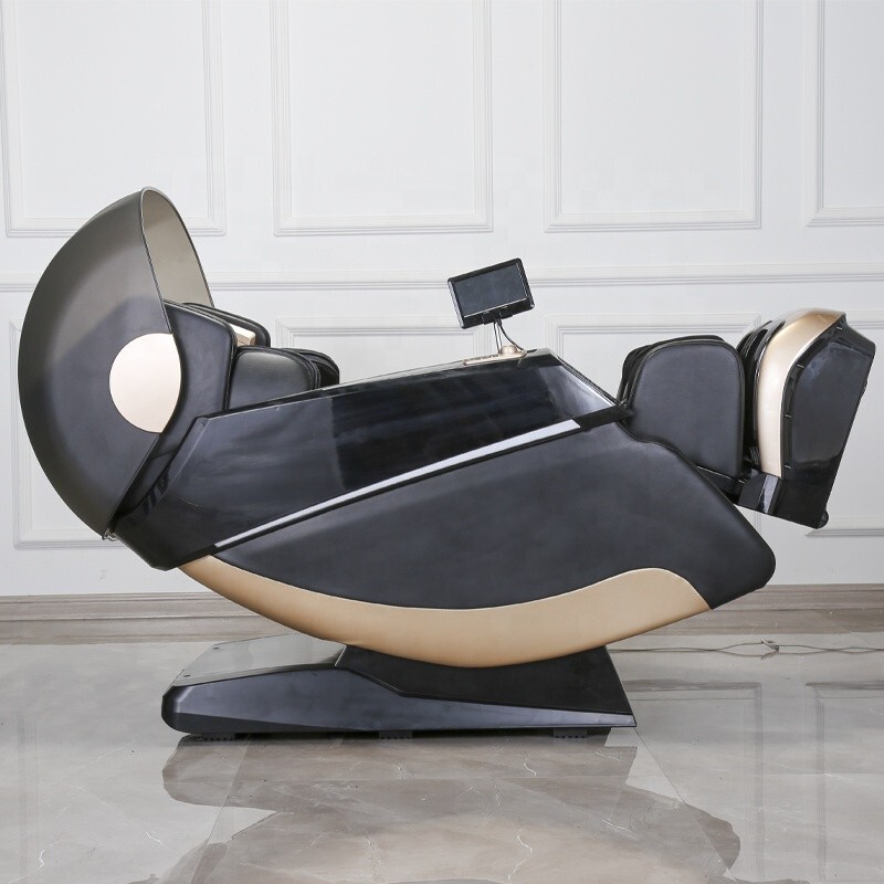 LEERCON 2023 China Luxury Black SL Track Heated Body Scan Zero Gravity Roller 4D gallery