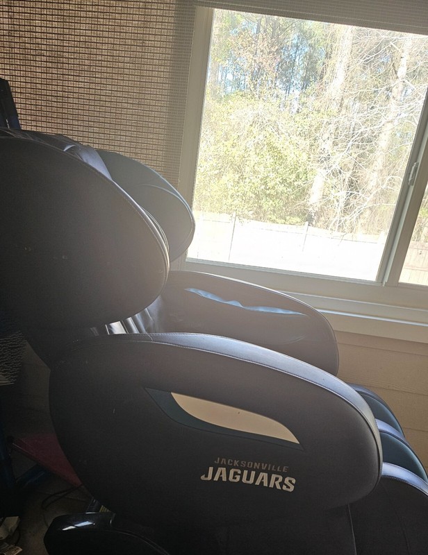 NFL Jacksonville Jaguars Zero Gravity Massage Chair