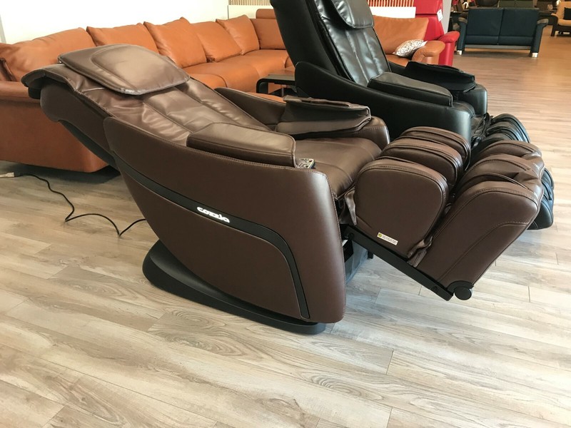 Cozzia CZ-328 Massage Chair Lay Out Recliner with Heat - Chocolate gallery