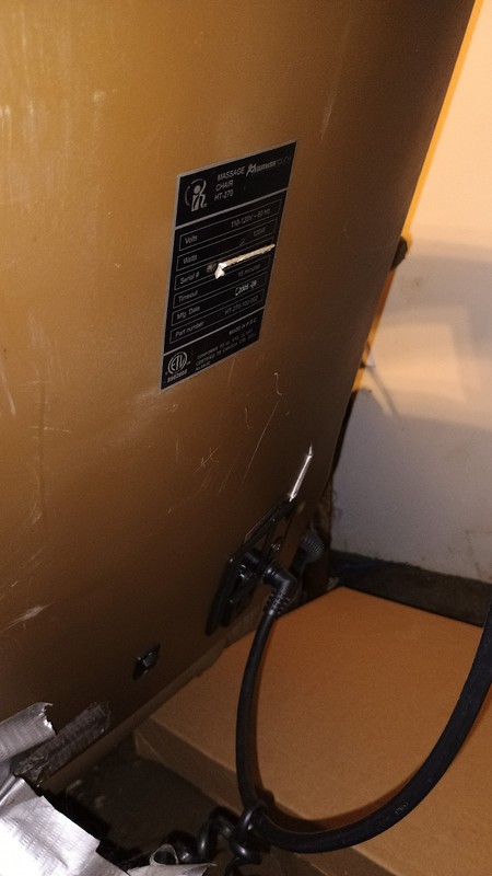 Human Touch HT-270 Massage Chair WORKS BUT NEEDS REPAIR gallery