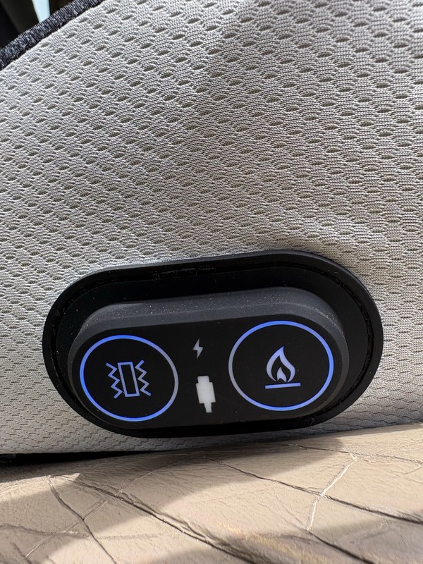 Ergonomic Massage Chair Cushion, rechargeable with heat and vibration gallery