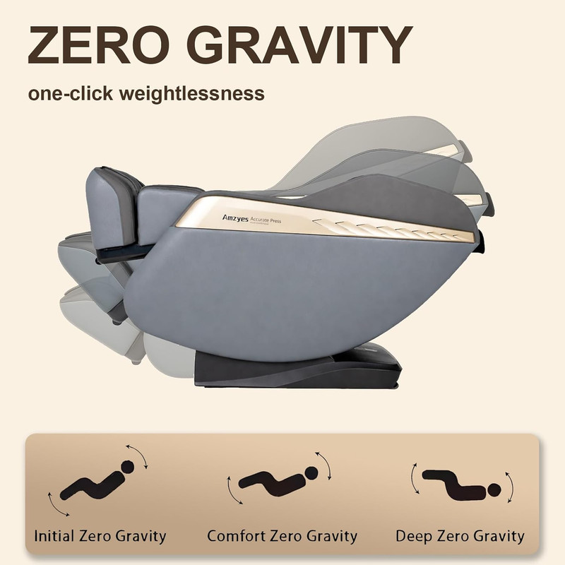 4D Full Body Zero Gravity Massage Chair for Ultimate Relaxation gallery
