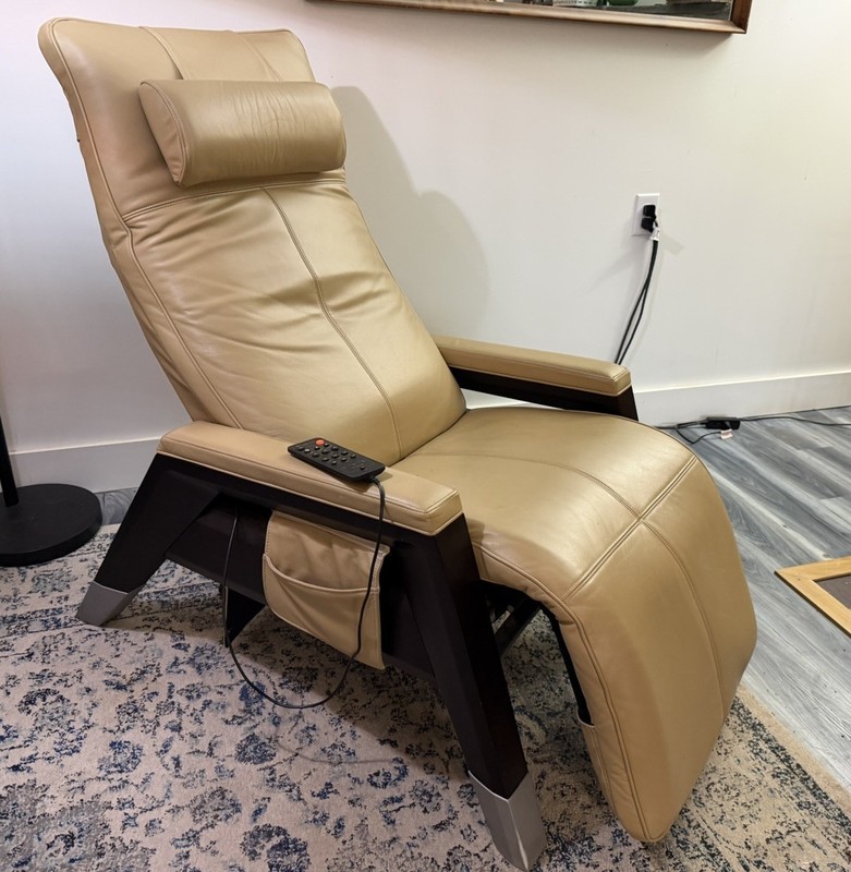 Human Touch Gravis ZG Zero-Gravity Leather Massage Chair, $6500 MSRP gallery